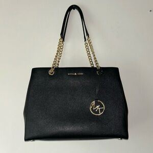 Michael Kors‎ Susannah Large Saffiano Leather Shoulder Bag
